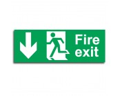 Fire Exit (Arrow Down)